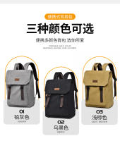 Retro, mochila, mochila para estudiantes masculinos, bolsa para com****dora, bolsa de viaje de gran capacidad, masculina. - details 1