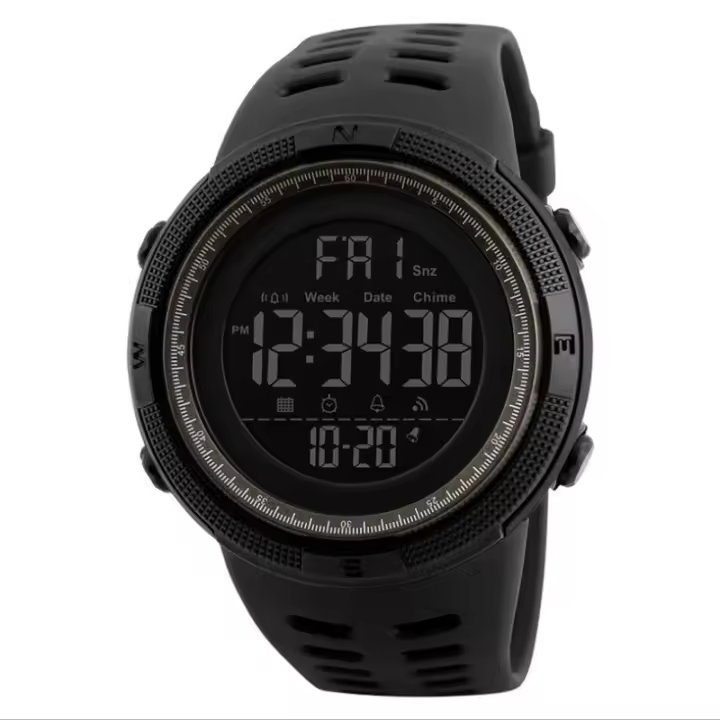 Relojes electrónicos multifunción para hombres, reloj de pulsera de Cuenta atrás impermeable, regalo de aniversario de cumpleaños - 1