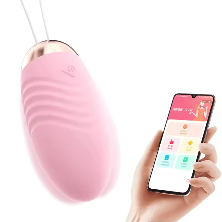 Vibrador Inalámbrico APP Masajeador Corporal Controlado a Distancia Estimulador de Sensualidad para Mujeres Juguetes para Adultos - 1