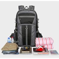Bolsa impermeable para bicicleta de montaña, mochila de hidratación, ligera y transpirable, para senderismo y acampada, 50L - details 7