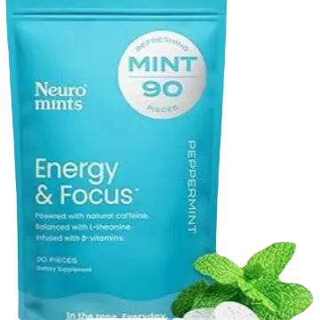Menta Café Tableta Azúcar NeuroGum Energía Cafeína Chicle - 1