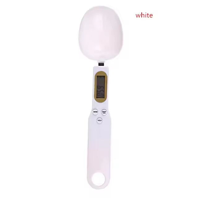 Báscula electrónica de cocina, 500g, 0,1g, LCD, medición Digital de alimentos, harina, cuchara Digital, Mini herramienta de cocina para báscula de café con leche - 1