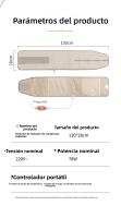 Cinturón de calor para masajea el abdomen Máquina de rechazo de grasa eléctrica con infrarrojo lejano - details 0
