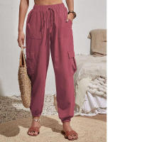 Pantalones blancos Mujer Transpirables, Adecuados para uso diario en - details 22