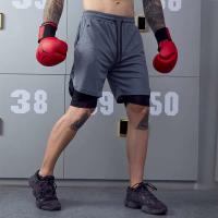 Pantalones cortos informales de media longitud para hombre, de verano, de talla mediana, de secado rápido, antivaciado de doble capa, nueva tendencia - details 6