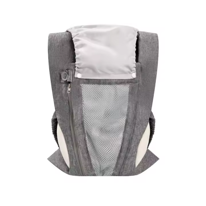 Portabebés frontal para recién nacido, bolsa de canguro infantil, mochilas infantiles de malla, tipo de sujeción Horizontal, algodón - 1