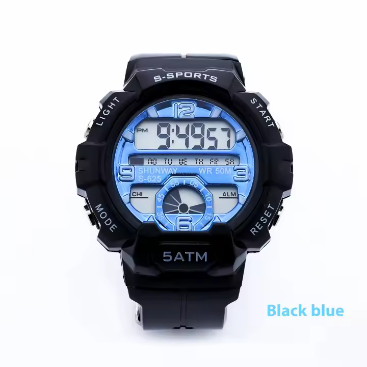 SHUNWAY Nuevo con alto valor estético, estilo estudiantil, reloj electrónico deportivo luminoso para niños, reloj impermeable de nicho femenino - 1