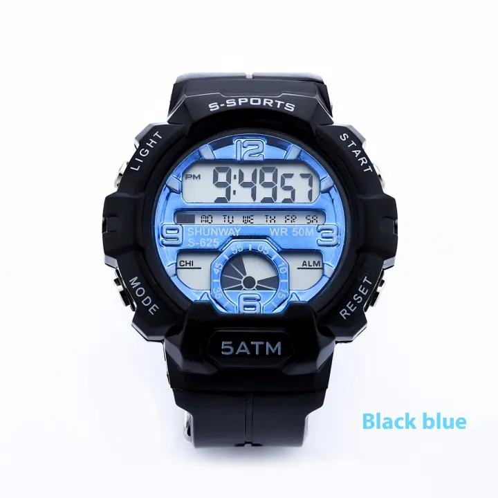 SHUNWAY Nuevo con alto valor estético, estilo estudiantil, reloj electrónico deportivo luminoso para niños, reloj impermeable de nicho femenino - 1