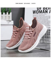 Nueva versión coreana casual, zapatos de suela suave, malla transpirable, zapatos de plataforma para mujer de moda. - details 24