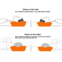 Cómoda almohada de espuma viscoelástica para el cuello, cojín ortopédico ergonómico para dormir en la cabeza, curva Cervical - details 5