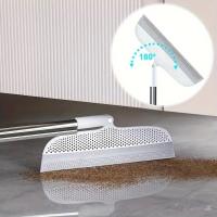 Escoba mágica con cabeza desmontable y raspador de silicona de doble cara. - details 1