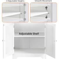 Cajones Mara Auxiliar Cocina Estante Ajustable Salón Entrada 60 x 30 x 104,5 cm Blanco - details 5