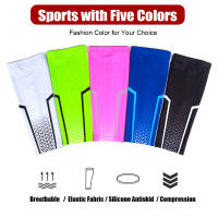 Manguitos protectores de pantorrilla para correr, calentadores de piernas para ciclismo y fútbol, equipo deportivo transpirable de compresión, espinilleras elásticas, 1 par - details 19