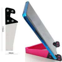 Soporte para Móviles Plegable, Soporte Para Tabletas Estable Vertical u Horizontal. Compatible con 99% Modelos de Smartphone, Soporte para teléfono Celular Extraplano de Bolsillo fácil de llevar en cualquier lado. Colores Surtidos Aleatorios - details 2
