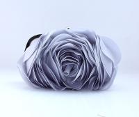 Bolso de mano de flores a la moda para mujer, cartera de mano para boda, bolso de mano para vestido de noche, Cartera de fiesta, bolso de hombro con cadena - details 10