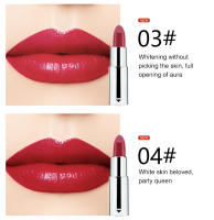 Bsimone Fashion Rainbow Tube Lipstick Hidratante y Blanqueamiento de larga duración Maquillaje para estudiantes Lápiz labial - details 4