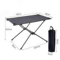 Mesa táctica portátil para acampar al aire libre, mesa de tela plegable de aleación de aluminio ultraligera, mesa de picnic - details 5