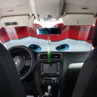 Parasol de protección Solar para parabrisas de coche, cubierta de ventana, 4 colores - details 5