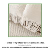 Toalla De Sofá De Cubierta Completa De Tela Crema De Hilo De Algodón Manta De Camping Funda De Cojín De Sofá Toalla Funda De Sofá Con Todo Incluido Para Todas Las Estaciones - details 2