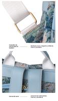 Mochila Informal Antirrobo para Mujer Bolso de Hombro de Nylon Impermeable - details 22