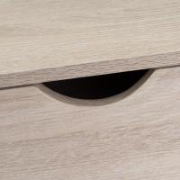 Consola 2 cajones Metal Blanco y MDF 80x30x75 cm - details 7