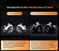 KZ Castor-auriculares internos HiFi 2, cascos dinámicos de gama alta, sintonizables, armadura equilibrada, Monitor IEM, deportivos, audiófilos - details 3