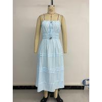Nuevo vestido informal de verano para mujer, estilo vacacional, a rayas, decorativo y sin mangas. - details 11