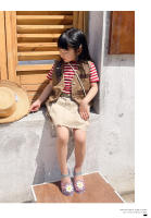 Sandalias de niña con flores, zapatos de gelatina tejida para bebé de 3 a 9 años - details 26