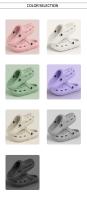 Zapatillas de playa con plataforma para exteriores para hombre, zapatos informales cómodos de lujo de diseñador, estilo Original 2025, moda Y2k, zapatilla divertida para hombre - details 6