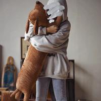 Juguetes de regalo de Navidad lavables británicos para sofá, perro salchicha, muñeco de peluche, cojín, almohada de decoración del hogar - details 5