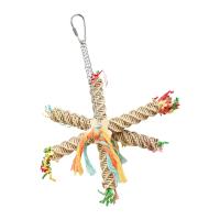 Juguete de masticar de pie para mascotas, juguetes colgantes para pájaros, suministros para periquitos, pinzones - details 1