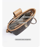 FOXER-Bolso de hombro cruzado de PVC para mujer, bolsa pequeña de cubo, bolso de teléfono estampado femenino con colgante - details 5