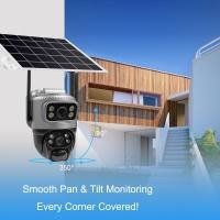 Cámara de vigilancia Solar individual/Binocular, conexión inalámbrica WiFi/4g, visión nocturna impermeable, monitoreo de seguridad - details 7