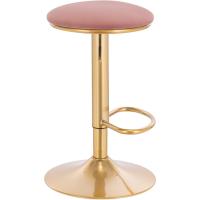 Taburetes Bar de Altura Ajustable Entre 60 y 80,5 cm, Giratorios 360 °   con Asiento Terciopelo - details 2