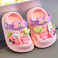 Sandalias Para Niñas, Zapatillas Antideslizantes Para Bebés De Suela Blanda Para Interiores De Verano Para Niños, Zapatos De Agujero Para La Cabeza Con Bolsa Para Niños De Dibujos Animados - details 4