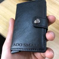 Billetera de fibra de carbono para hombre, Tarjetero con grabado de nombre gratis, Mini billetera delgada, monedero pequeño, 2024 - details 34