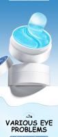 Parches de Ojos piezas Bolsas y Ojeras, Contorno de Ojos Antiarrugas, Parches de Ácido Hialurónico para Ojos, 60 unidades - details 1