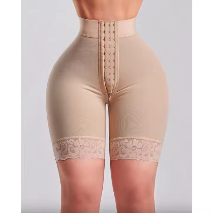 Pantalones para esculpir el cuerpo de cintura alta de gran tamaño, corsé corporal, pantalones deportivos para el vientre, cintura ajustada, pantalones a la cadera - 1