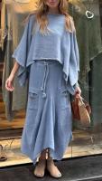Conjunto de Falda A-Line de Talla Irregular para Mujer Primavera Otoño - details 4