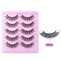 Pestañas postizas 3D de visón, extensiones dramáticas, tira rusa, venta al por mayor, 5/2 pares - details 3