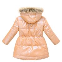 Manténgase abrigado y parece con estilo: chaqueta térmica con capucha para niña con acolchado alternativo de plumón para invierno - details 42