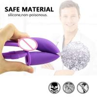 Vibrador Dual Penetración Anal Enchufe Intimo para Parejas Juguetes para Adultos Salud y Diversión - details 21