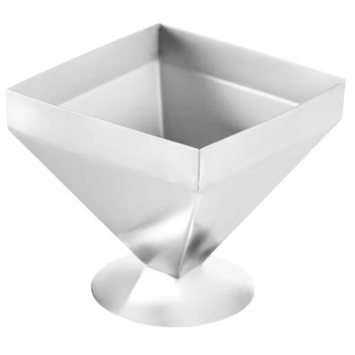 Molde cuadrado de acero inoxidable para Pagoda, utensilios para cocina, Hotel, para carne, ensalada, arroz frito - 1