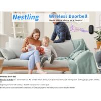 Minitimbre inalámbrico impermeable IP55, timbre de pared enchufable, rango de 1000 pies, 55 campanillas, 5 niveles de volumen - details 0