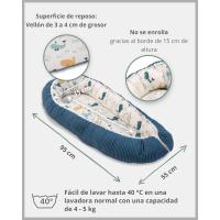 Nido para bebé Nido de（ 55 x 95 cm） de algodón Apto como Cuna de Viaje y para el colecho - details 86