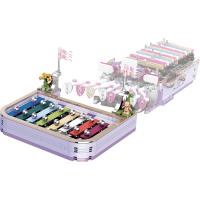 Caja de música de bloques de construcción, instrumento de percusión, juegos de construcción de modelos, juguetes de montaje, colección de música de Piano para niños, regalo - details 1
