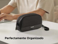 UGREEN Organizador de viaje para almacenamiento de accesorios electrónicos, bolsa impermeable para cables, bolsas de viaje - details 6