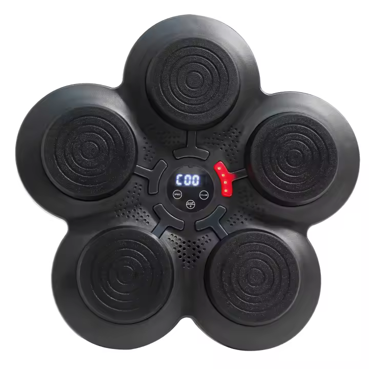 Máquina de boxeo musical electrónica montada en la pared, equipo de entrenamiento Bluetooth con guantes musicales para adultos y niños - 1