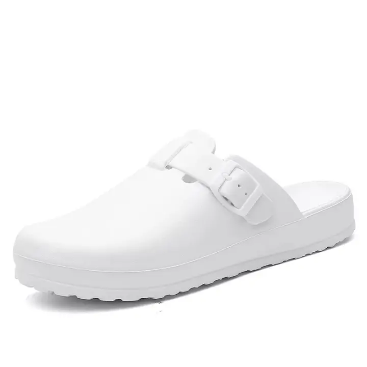 Zapatillas Médicas Ultraligeras Sandalias de Cirugía EVA Zapatos de Enfermería con Agarre Super Grip Calzado Antideslizante para Mujeres - 1