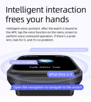 2025 Nuevo VS02 Smartwatch Bluetooth Llamada Detección de frecuencia cardíaca Modo deportivo Mensaje Empuje en pantalla Ajuste de duración Compatible con Android IOS Smartwatch - details 5
